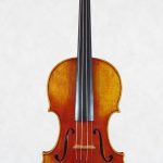バイオリン 2012年作 Guarneri del Gesu 1736 "Cessole"モデル ボディーサイズ　350ｍｍ 小さなボディーに合わせて、ネックやセットアップの寸法も標準より少し小さくしました。