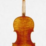 バイオリン 2012年作 Guarneri del Gesu 1736 "Cessole"モデル ボディーサイズ　350ｍｍ 小さなボディーに合わせて、ネックやセットアップの寸法も標準より少し小さくしました。
