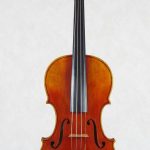 バイオリン 2011年作 Guarneri del Gesu 1742 "Lord Wilton"モデル ボディーサイズ　351ｍｍ ボディーは小さめですが、ネックやセットアップは標準の寸法で作りました。　　